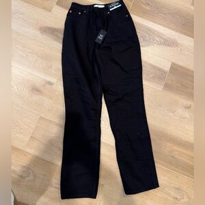 Abercrombie 90s Straight Ultra High Rise Curve Love size 25